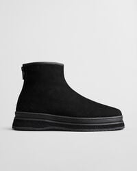 botas de ante blistown - negras