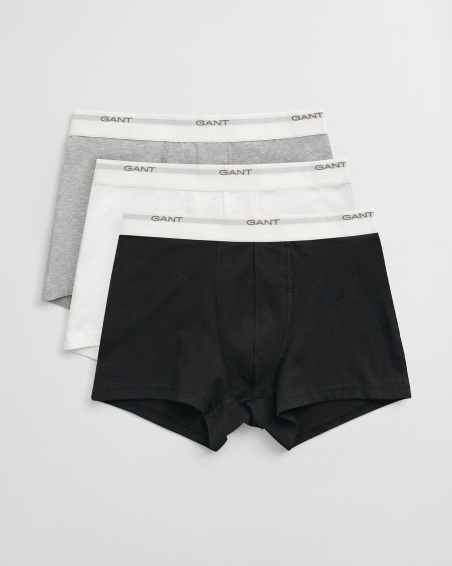pack de 3 calzoncillos básicos - negroblanco