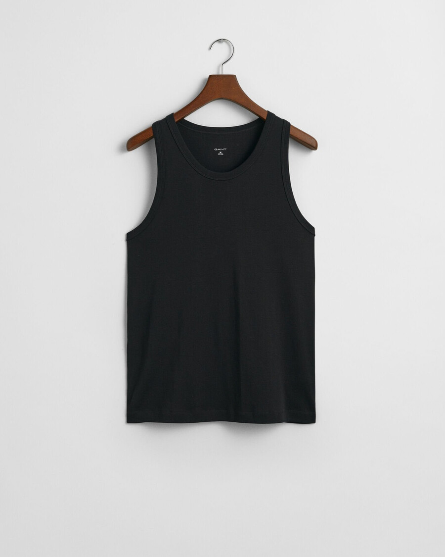 pack de 2 camisetas sin mangas - negras