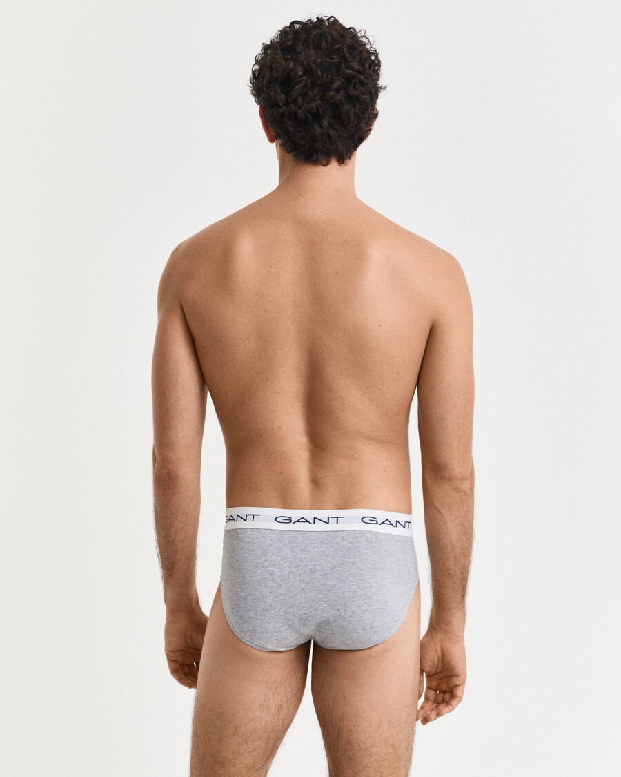 pack de 3 calzoncillos - gris claro melange