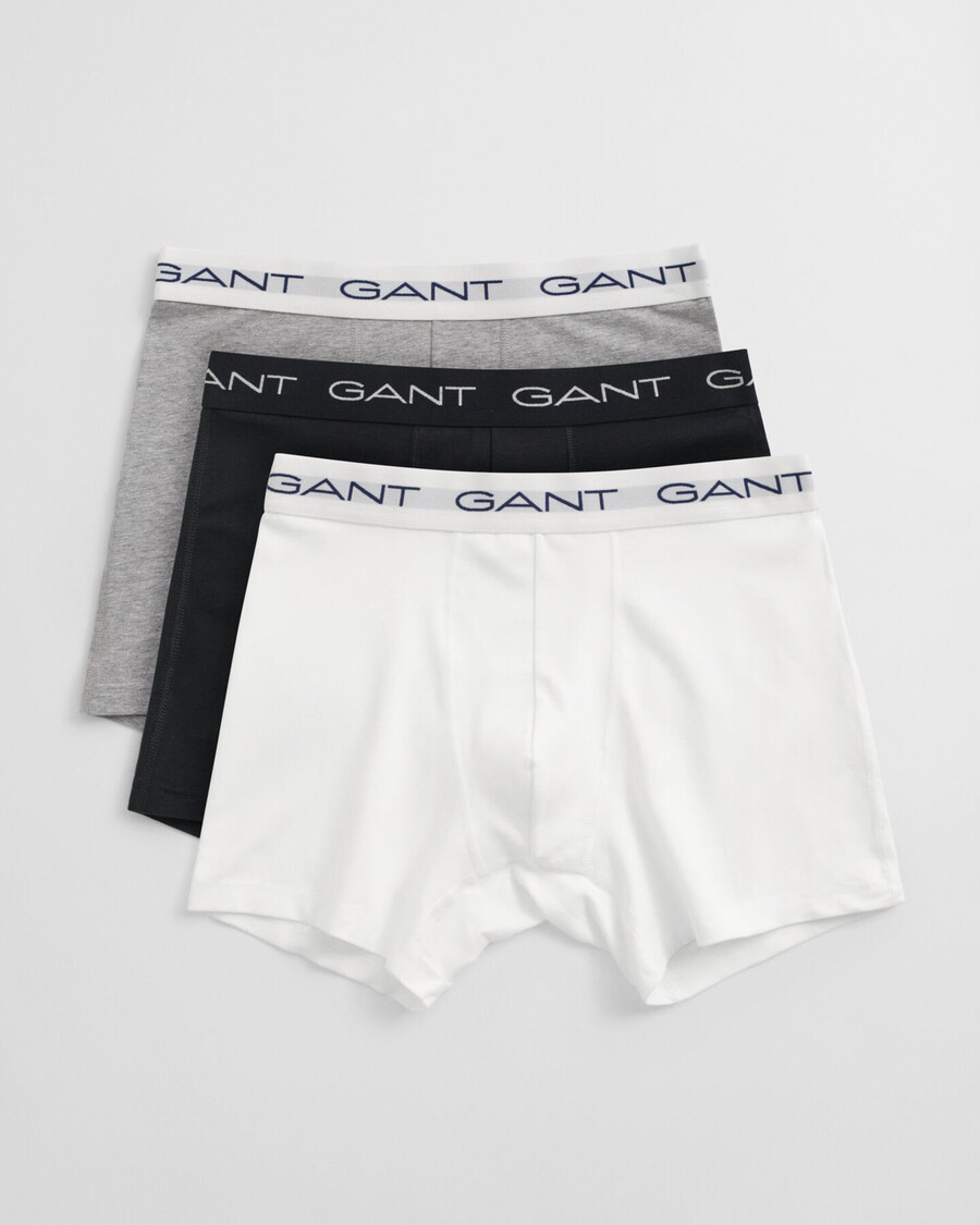 pack de 3 calzoncillos bóxer - gris claro melange
