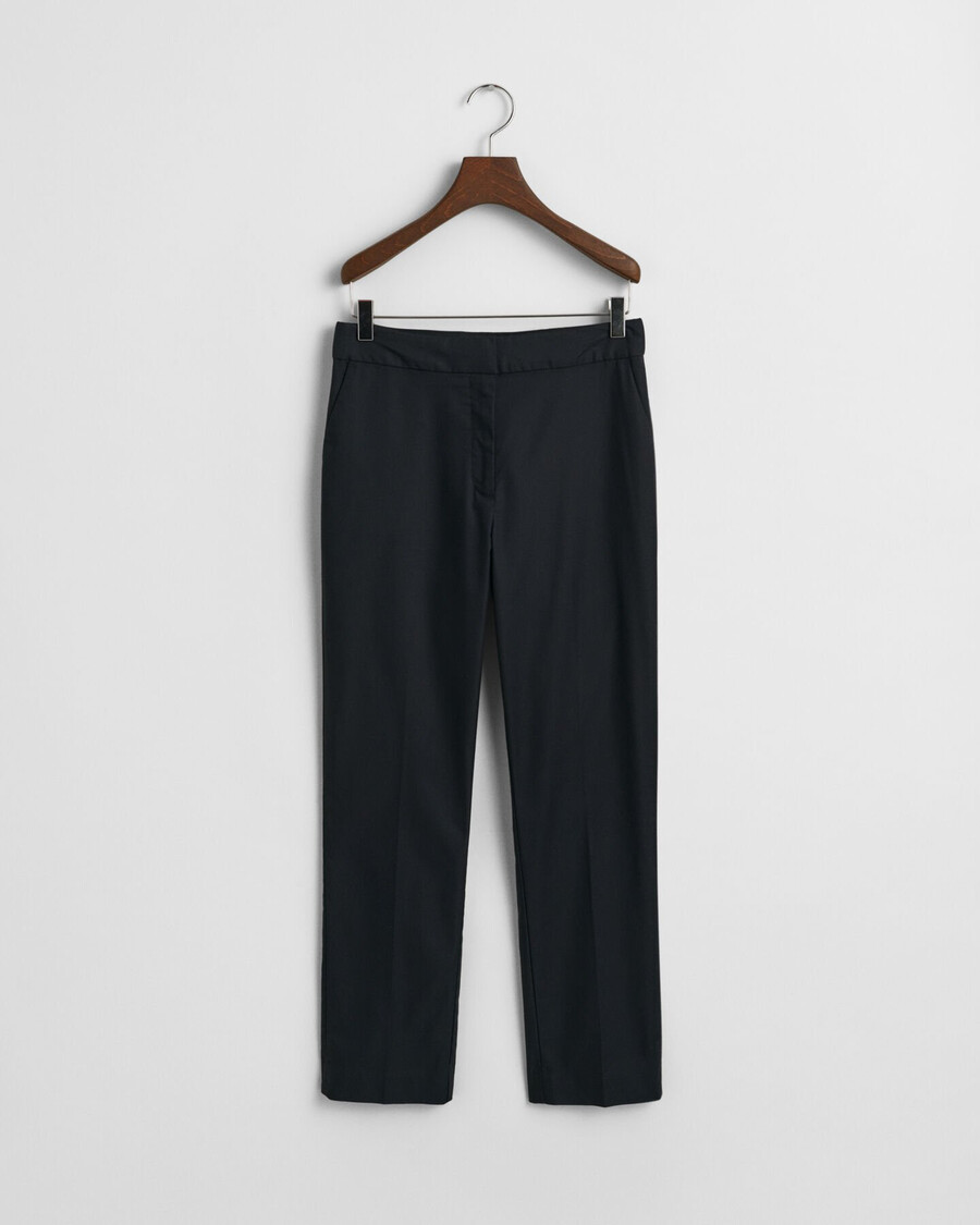 pantalones pitillo ajustados - negro Ébano