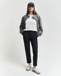 pantalones pitillo ajustados - negro Ébano