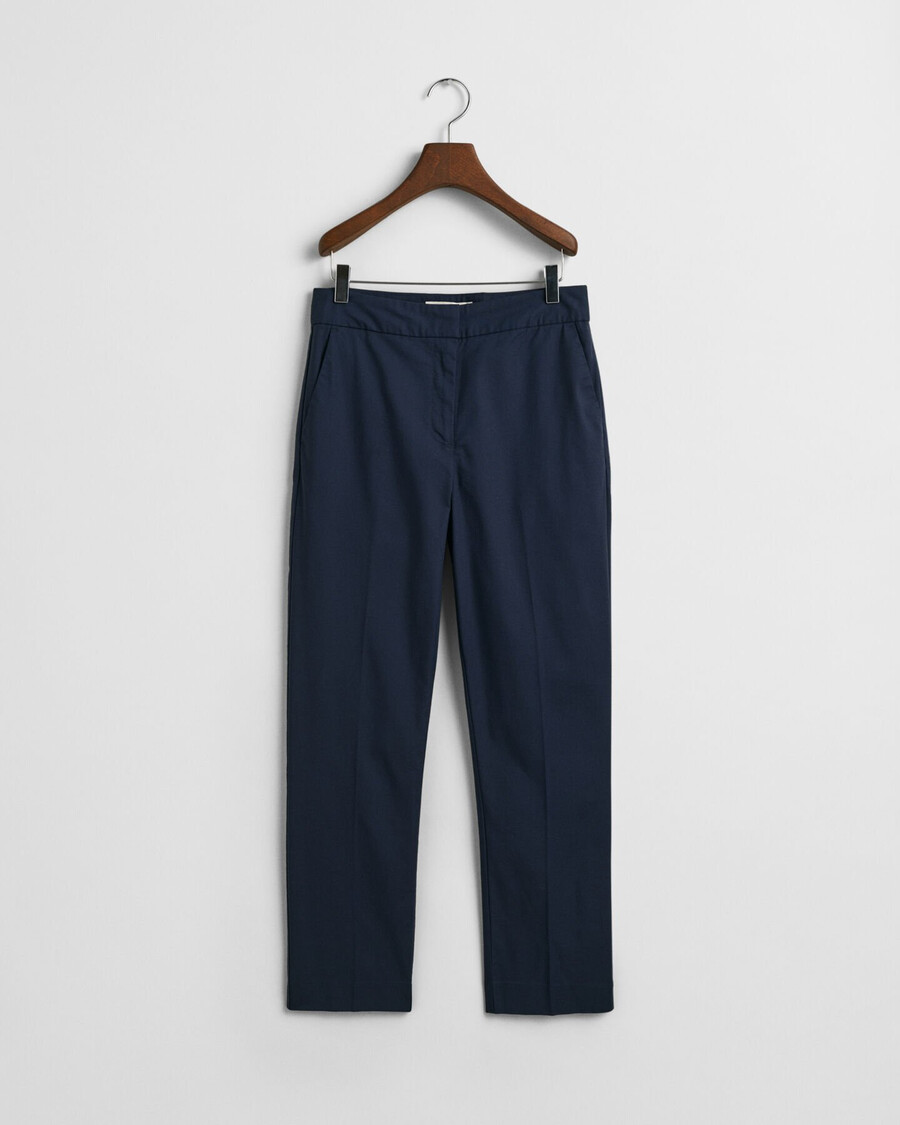 pantalones pitillo ajustados - azul noche
