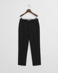pantalones ajustados fluidos - negro