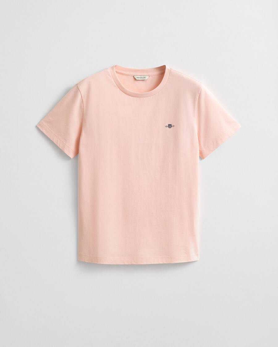 camiseta shield - rosa albaricoque