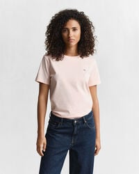 camiseta shield - rosa albaricoque