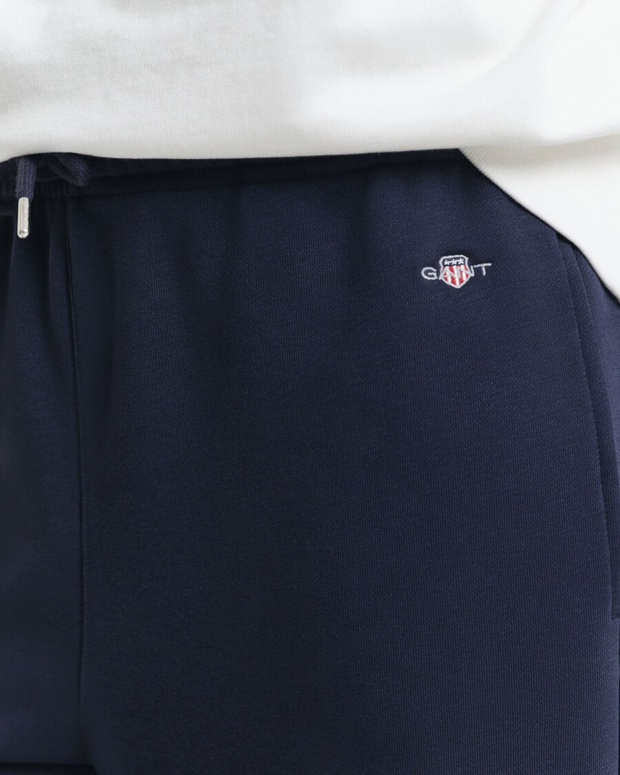 pantalones deportivos shield - azul noche