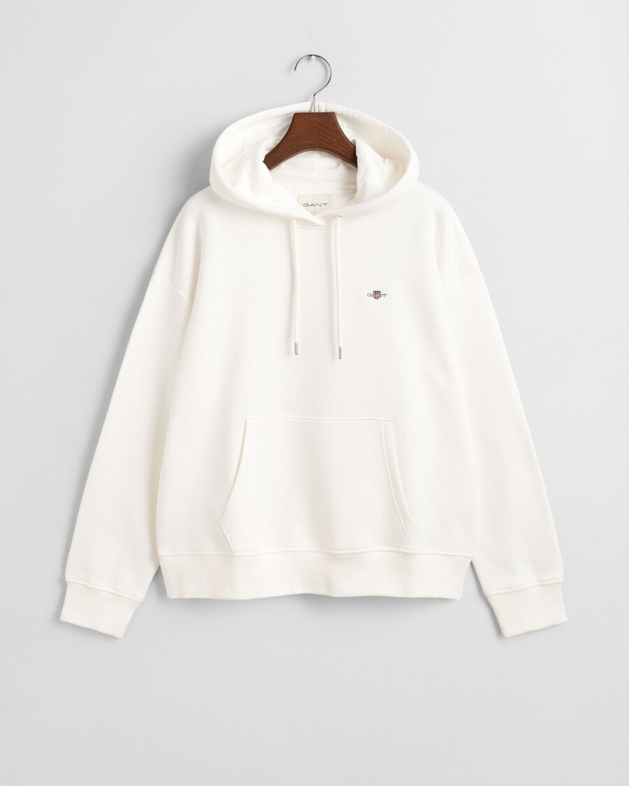 sudadera con capucha shield - cáscara de huevo