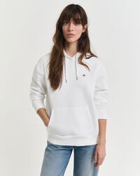 sudadera con capucha shield - cáscara de huevo