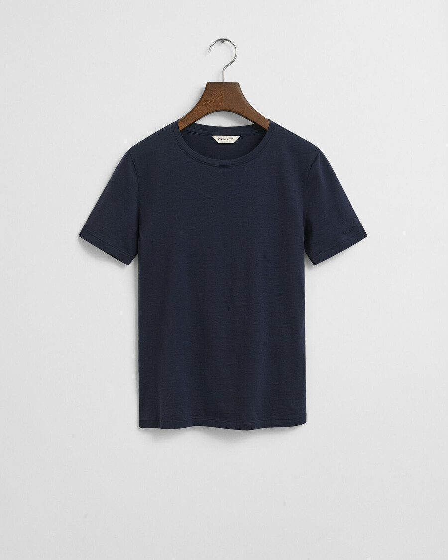 camiseta de algodón ligero - azul noche