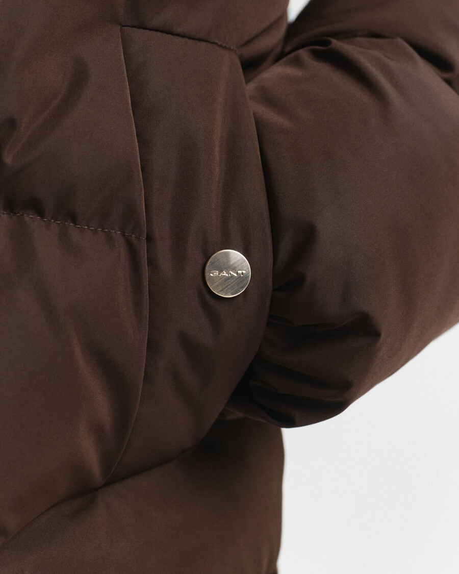 chaqueta active cloud - marrón oscuro