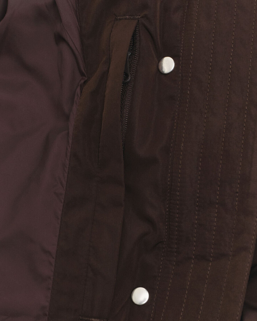 chaqueta active cloud - marrón oscuro