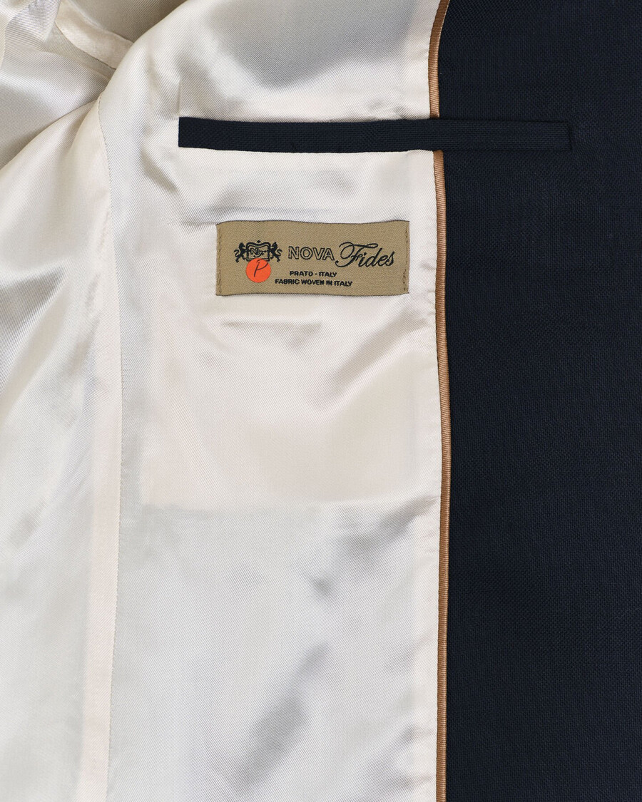 blazer club de corte slim - azul noche