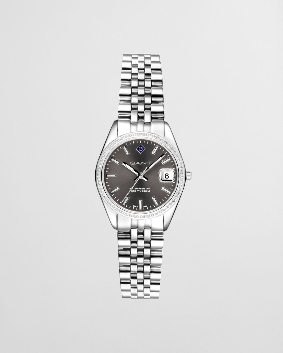 reloj sussex mini bijou - gris piedra