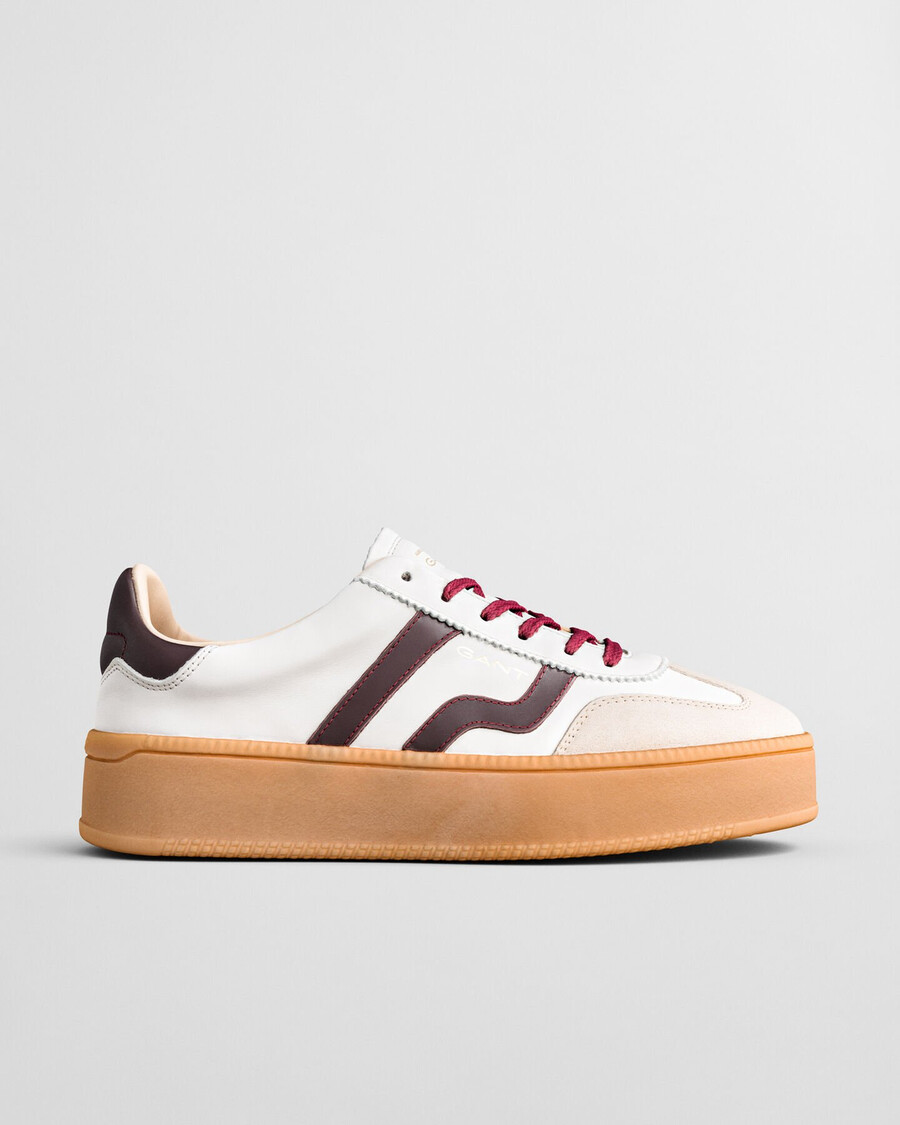 zapatillas de cuero cuzmani - cáscara de huevo