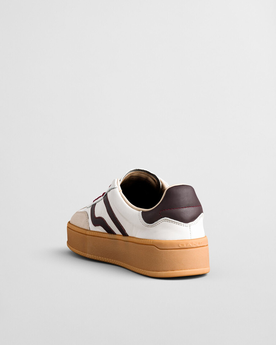 zapatillas de cuero cuzmani - cáscara de huevo
