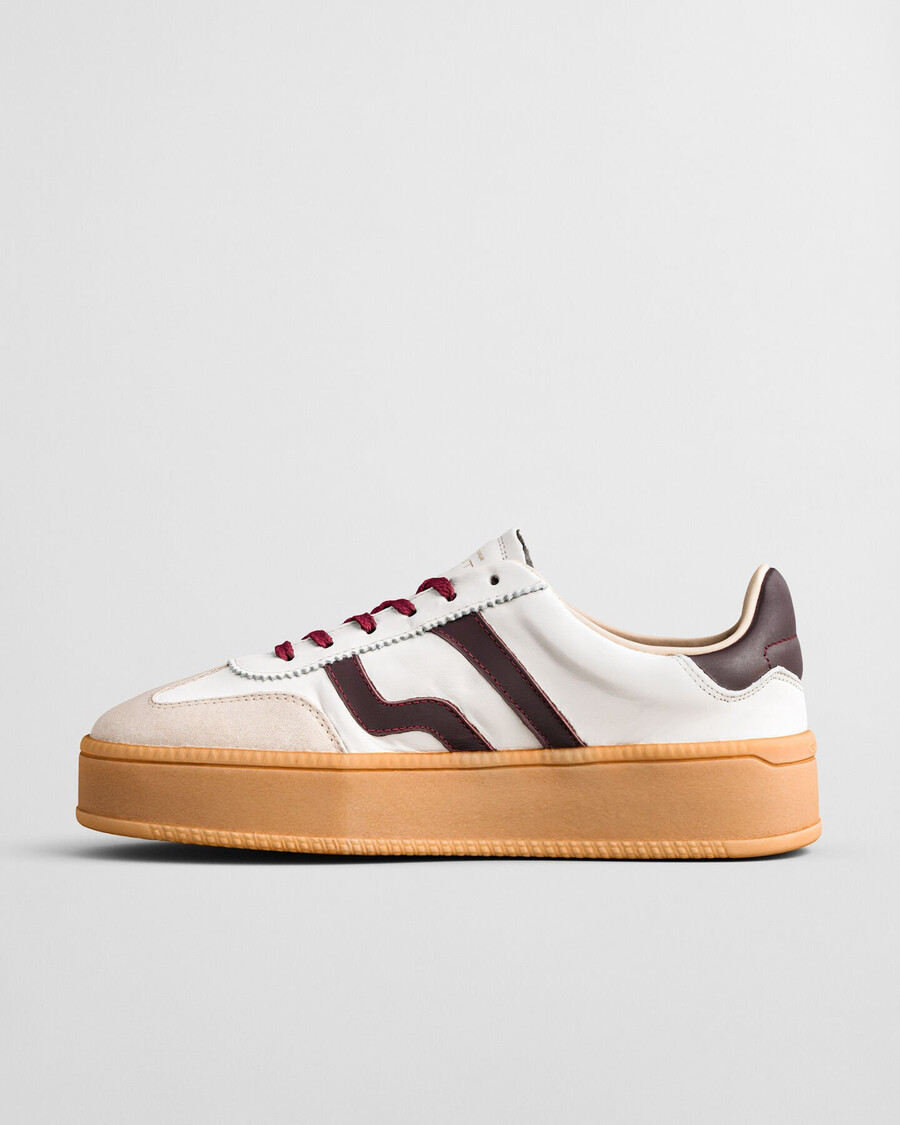zapatillas de cuero cuzmani - cáscara de huevo