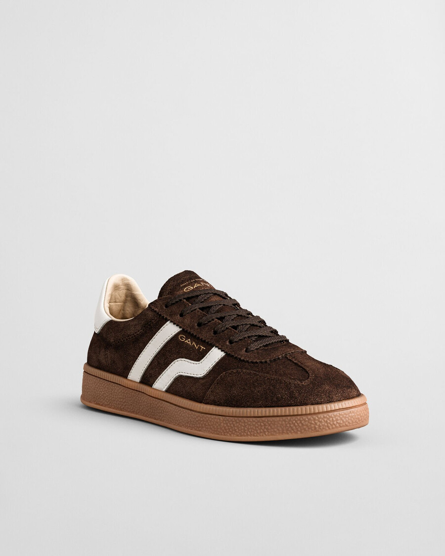 zapatillas de ante cuzima - marrón whisky