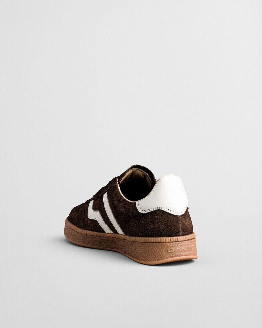 zapatillas de ante cuzima - marrón whisky