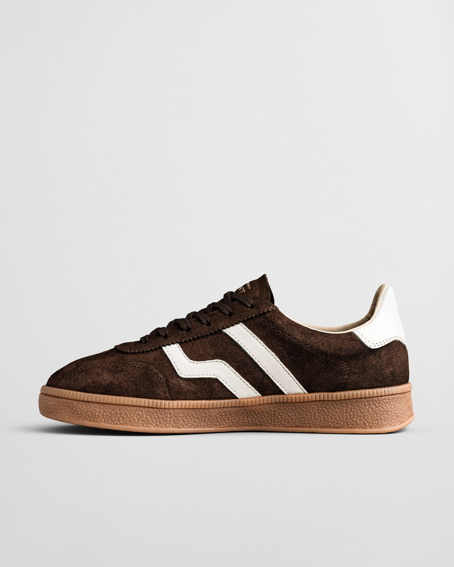 zapatillas de ante cuzima - marrón whisky