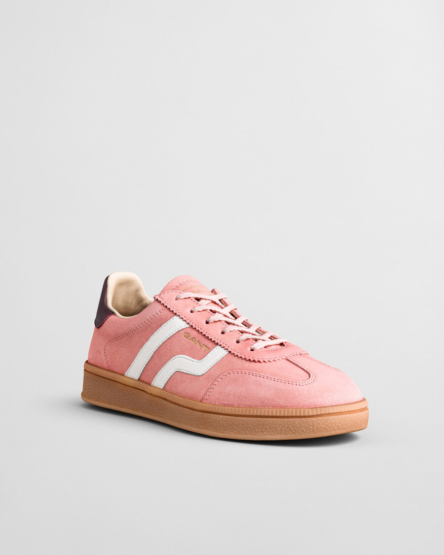 zapatillas de ante cuzima - ladrillo descolorido