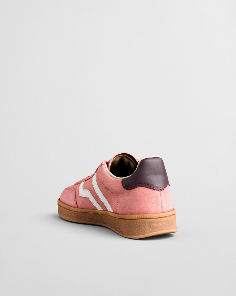 zapatillas de ante cuzima - ladrillo descolorido