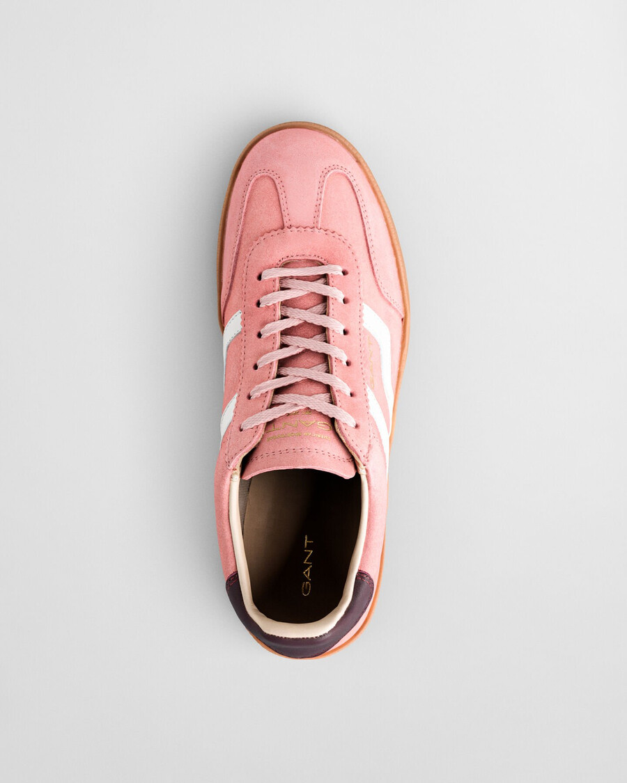 zapatillas de ante cuzima - ladrillo descolorido