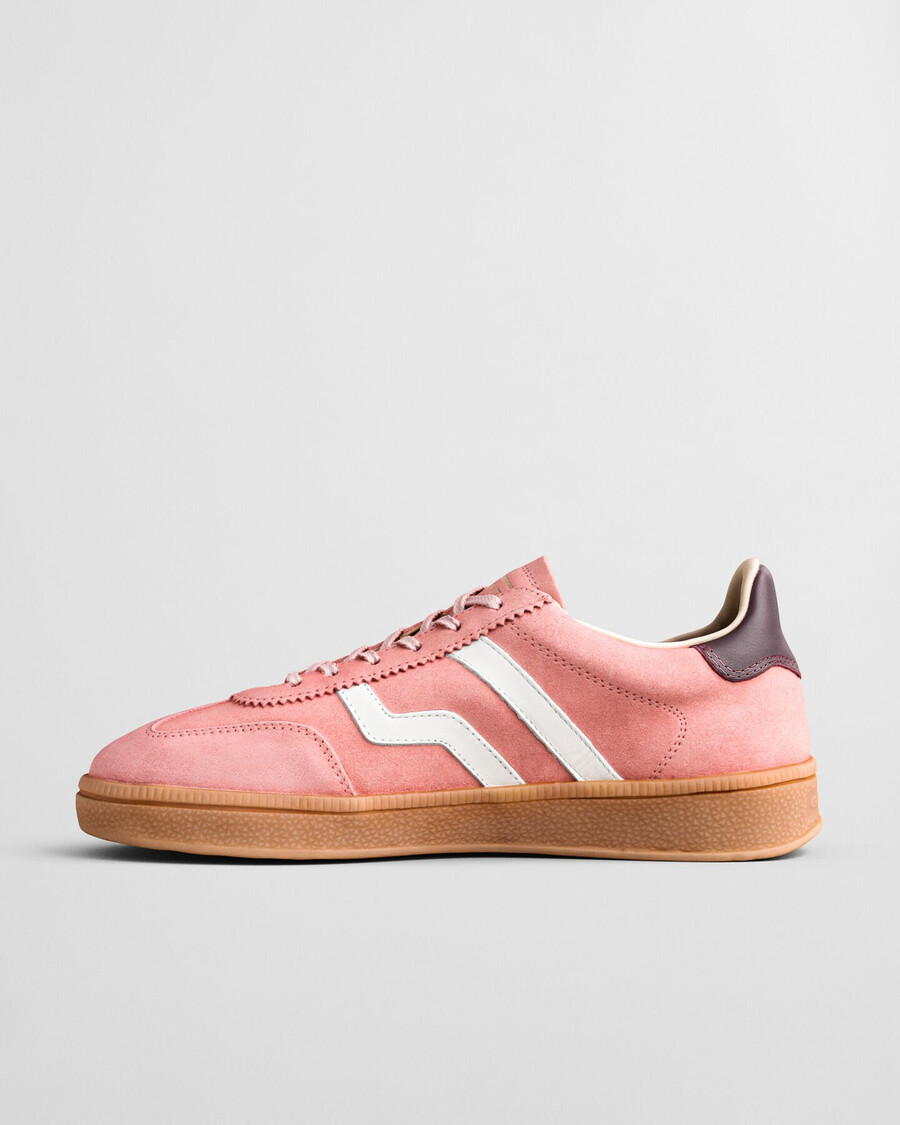 zapatillas de ante cuzima - ladrillo descolorido