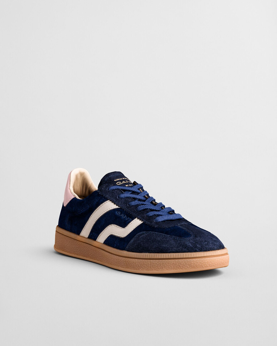 zapatillas de terciopelo cuzima - marino