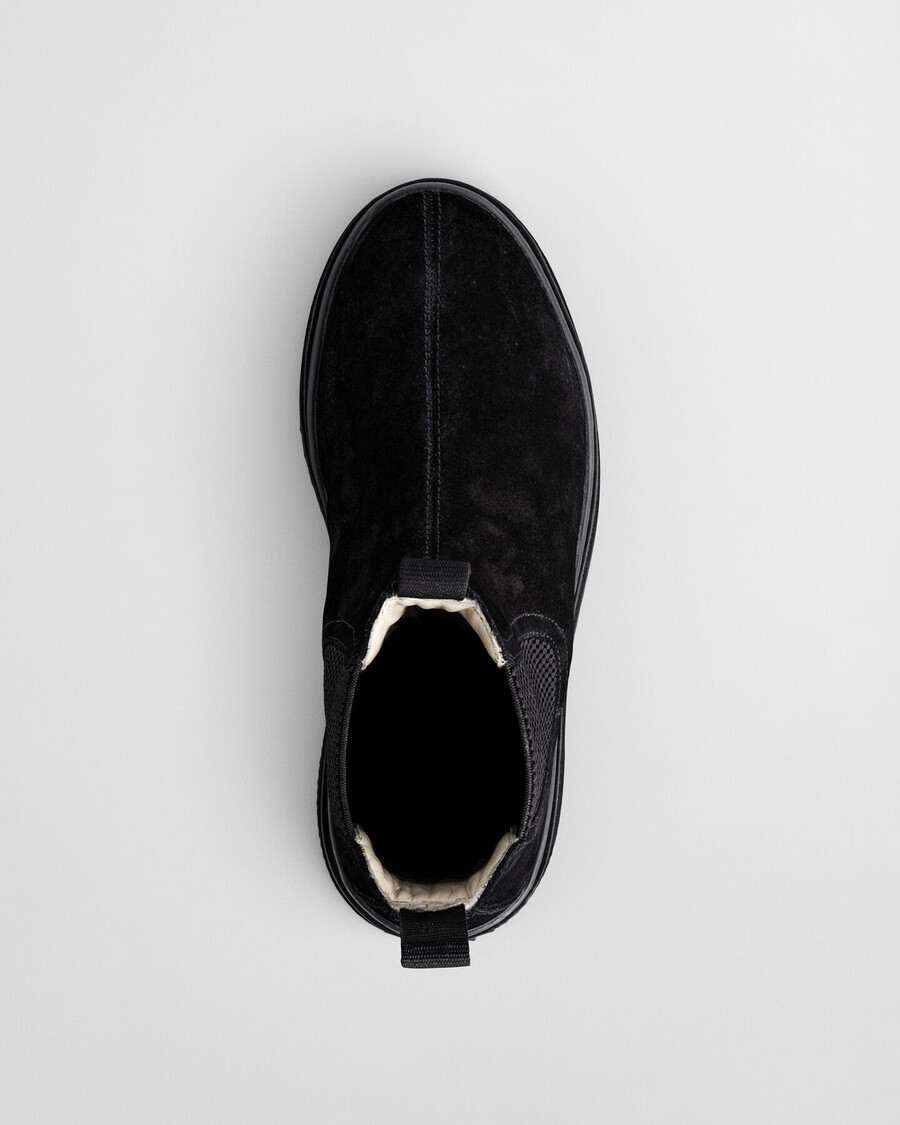 botas chelsea sistown - negras