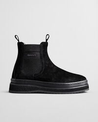 botas chelsea sistown - negras